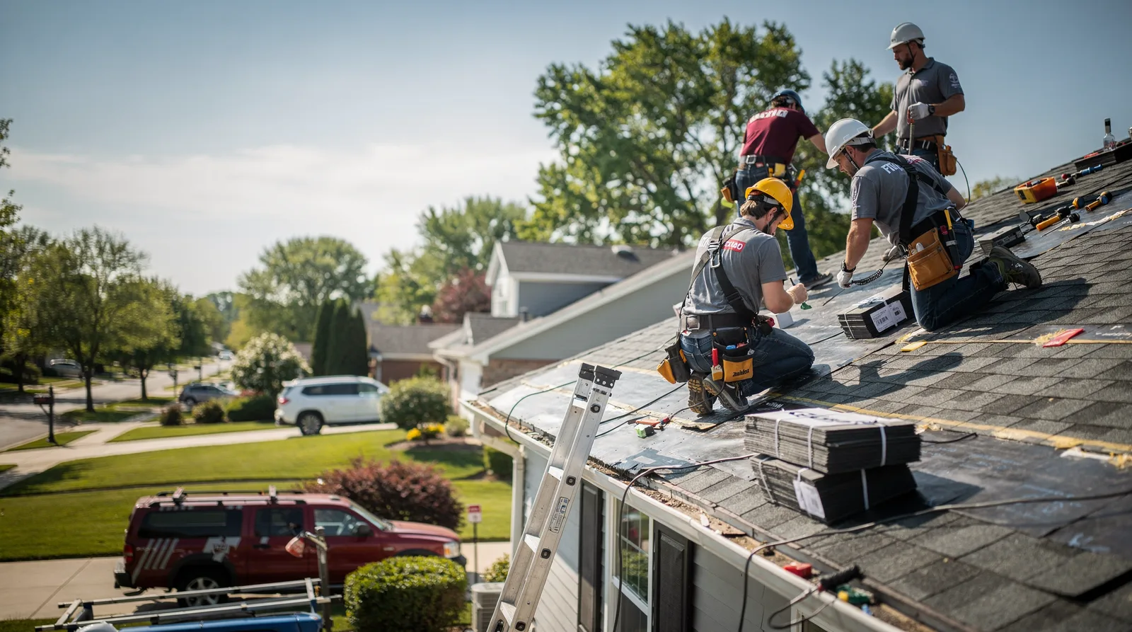 Roof Repair in Frederick, IL around you